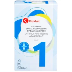 Kruidvat 1 Standaard 0-6+M Zuigelingenvoeding Hot