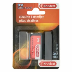 Kruidvat 9 Volt Alkaline Batterijen