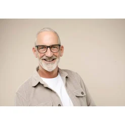 Kruidvat +2.0 Wider Fit Leesbril met Rubberlook Montuur New