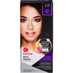 Kruidvat 2.0 Zwart Crème Haarkleuring