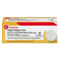 Kruidvat Acetylcysteïne 600mg Extra Sterk Bruis Hoesttabletten Discount