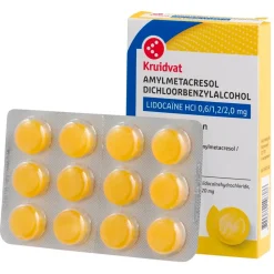 Kruidvat Amylmetacresol + Lidocaïne Keelpijn Zuigtabletten