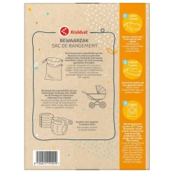 Kruidvat Bewaarzak voor Wasbare luiers met Plantenprint