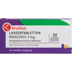 Kruidvat Bisacodyl 5mg Maagsapresistente Laxeertabletten Best