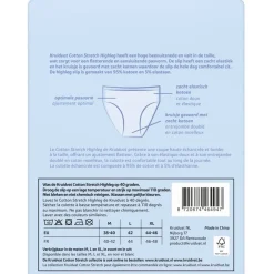 Kruidvat Cotton Stretch Highleg Damesslip Hot