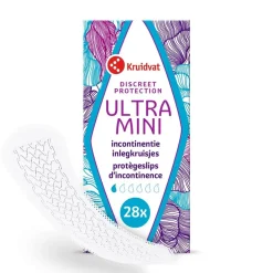 Kruidvat Discreet Protection Ultra Mini Incontinentie Inlegkruisjes