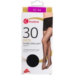 Kruidvat Dots Glans 30 Den Gestippelde Panty