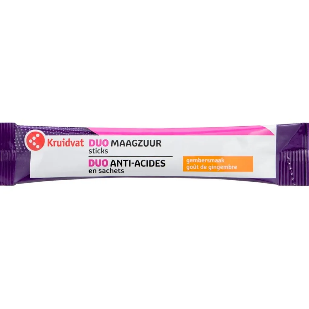 Kruidvat Duo Maagzuur Sticks met Gembersmaak Discount