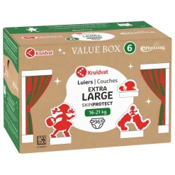 Kruidvat Efteling Extra Large Maat 6 Luiers Valuebox New
