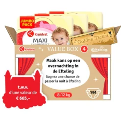 Kruidvat Efteling Maxi Maat 4 Luiers Valuebox Discount