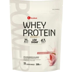 Kruidvat Essential Strawberry Whey Protein New