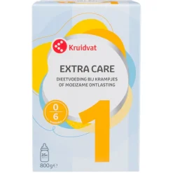 Kruidvat Extra Care 1 0-6M Dieetvoeding bij Krampjes of Moeizame Ontlasting Hot