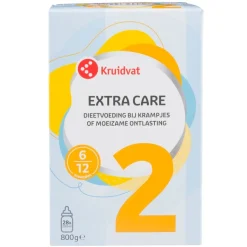 Kruidvat Extra Care 2 6-12M Dieetvoeding bij Krampjes en Moeizame Ontlasting