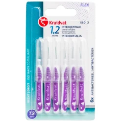 Kruidvat Extra Fijn 1,2mm Interdentale Borsteltjes met Handvat Outlet