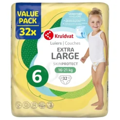 Kruidvat Extra Large Maat 6 Luiers Valuepack Hot