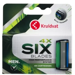 Kruidvat For Men Six Blades Scheermesjes Discount