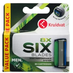 Kruidvat For Men Six Blades Scheermesjes Clearance