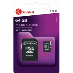 Kruidvat 64GB Micro SD-kaart Sale