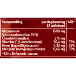 Kruidvat Glucosamine Chondroitine Tabletten Hot