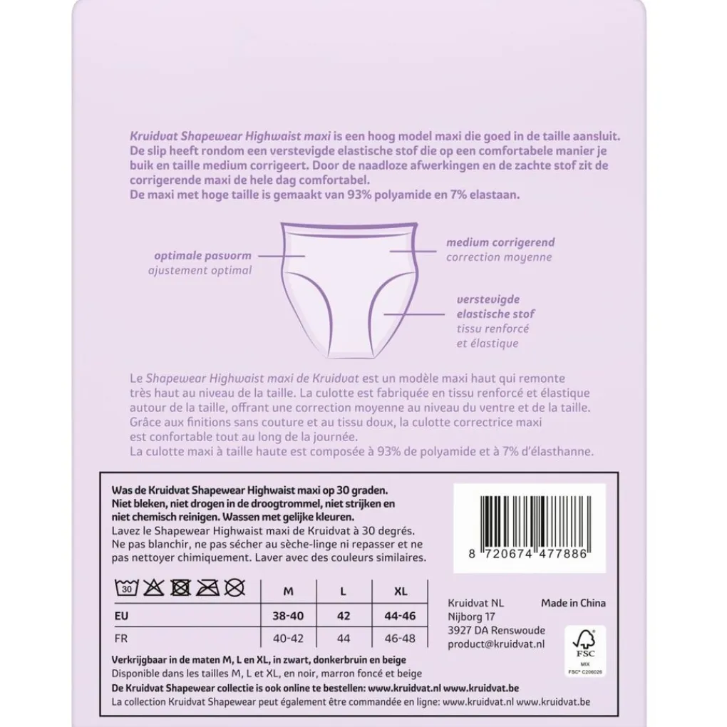 Kruidvat Highwaist Maxi Shapewear Damesslip Best