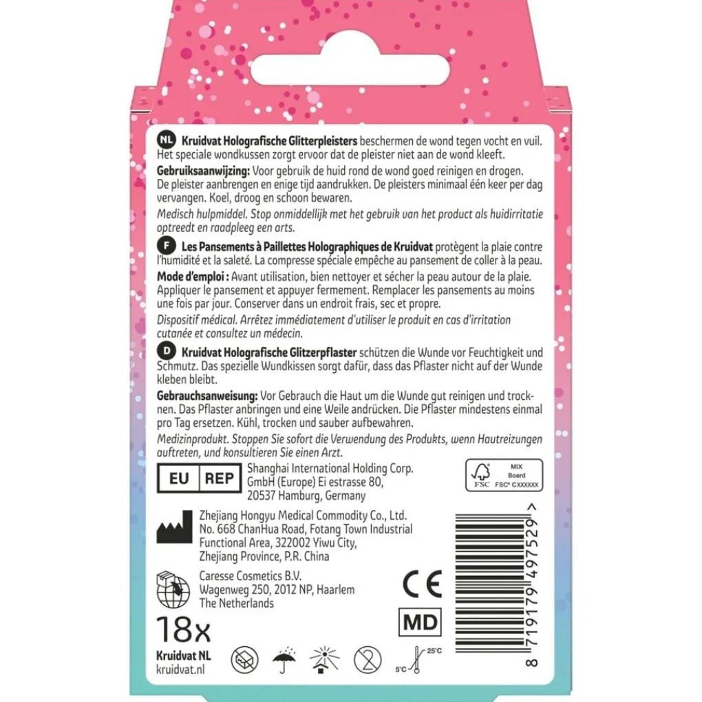 Kruidvat Holografische Glitterpleisters New