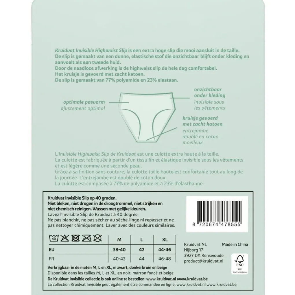 Kruidvat Invisible Highwaist Damesslip Online