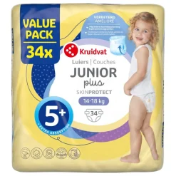 Kruidvat Junior Plus Maat 5+ Luiers Valuepack Best