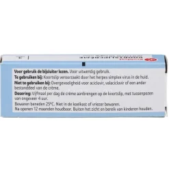 Kruidvat Koortslipcrème Aciclovir 50 mg/g Sale