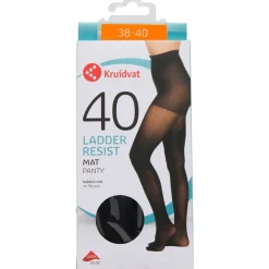 Kruidvat Ladder Resist 40 Den Panty New
