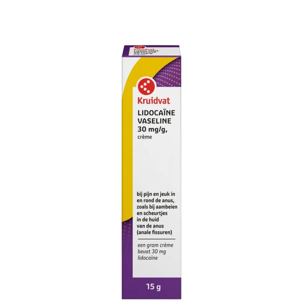 Kruidvat Lidocaïne Vaseline 30 mg/g Crème Hot