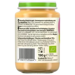 Kruidvat 8+M Bio Appel, Banaan & Watermeloen Fruithapje