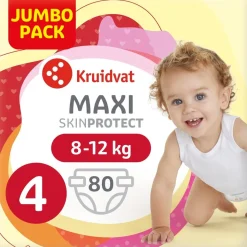 Kruidvat Maxi Maat 4 Luiers Jumbopack New