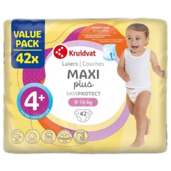 Kruidvat Maxi Plus Maat 4+ Luiers Valuepack Sale