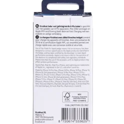 Kruidvat Mfi 20W 8-Pin Charger New