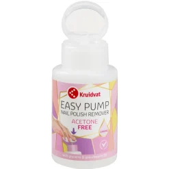 Kruidvat Nail Care Easy Pump Nagellakremover zonder Aceton