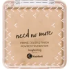 Kruidvat Need No More 028 Medium Biscuit Prime, Color & Finish Powder Foundation Best