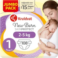 Kruidvat NewBorn Small Maat 1 Luiers Jumbopack Clearance