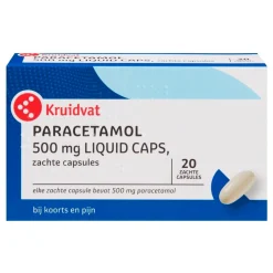 Kruidvat Paracetamol 500mg Liquid Caps New