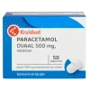 Kruidvat Paracetamol Ovaal 500mg Tabletten Hot