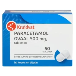 Kruidvat Paracetamol Ovaal 500mg Tabletten Hot