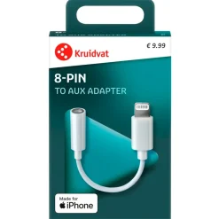 Kruidvat 8-pin to Mini-jack Audio Adapter Best