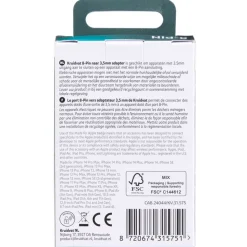 Kruidvat 8-pin to Mini-jack Audio Adapter Best