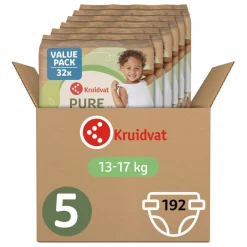Kruidvat Pure & Soft Maat 5 Luiers Volumedoos Online