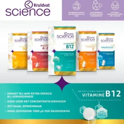 Kruidvat Science Vitamine B12 Zuigtabletten New