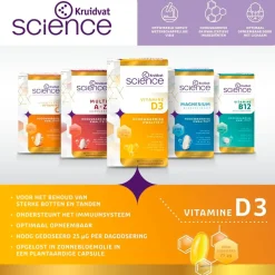 Kruidvat Science Vitamine D3 Softgels