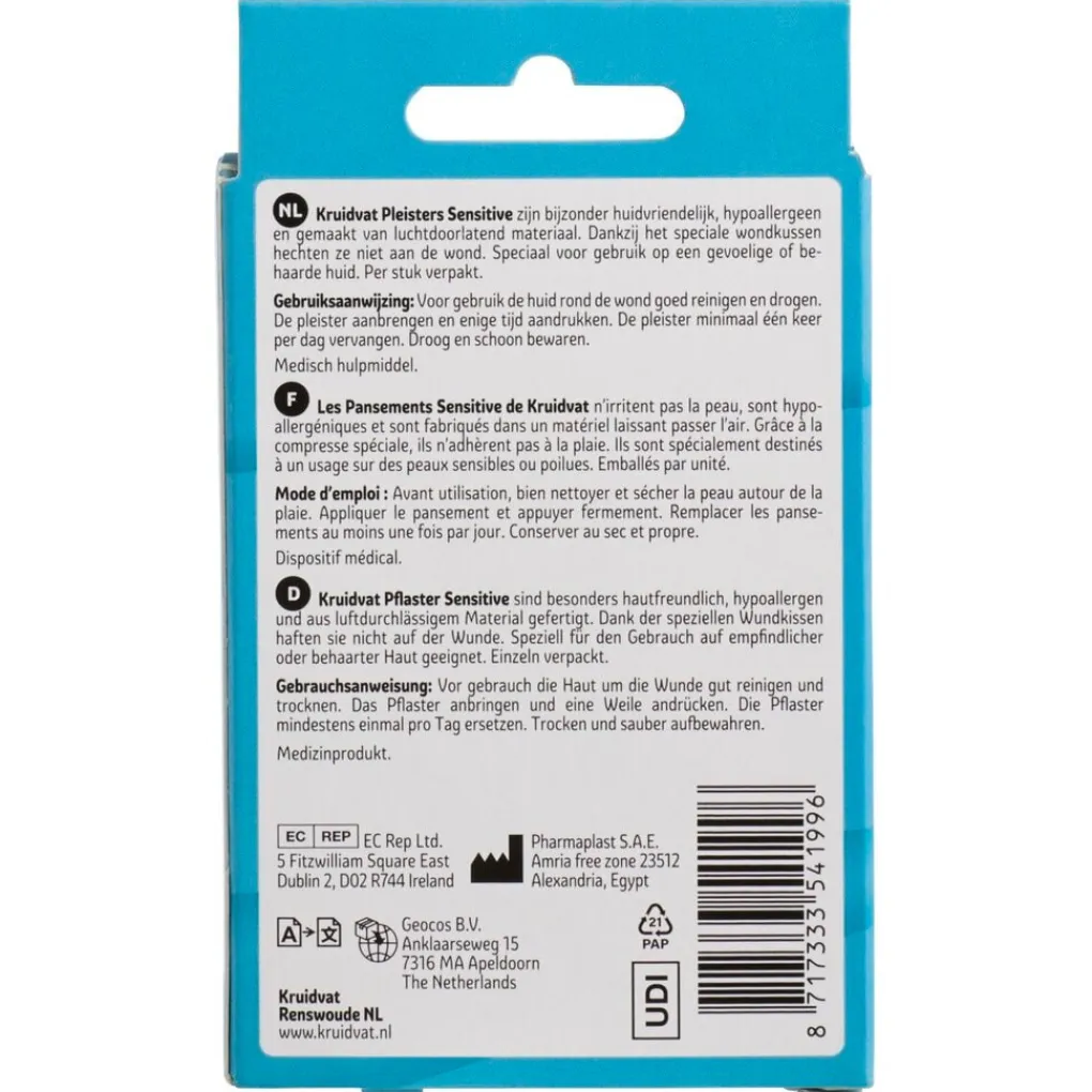 Kruidvat Sensitive Pleisters Discount
