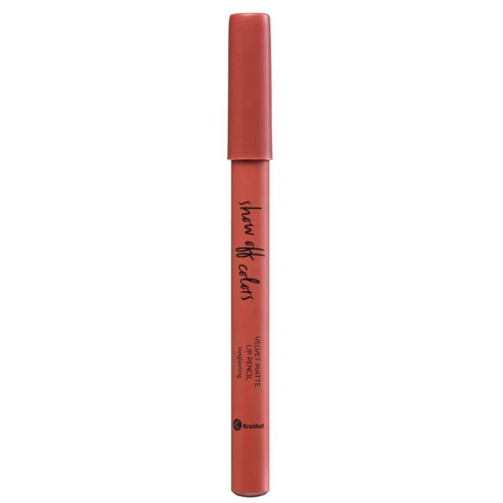 Kruidvat Show Off Colors 010 Classy Nude Velvet Matte Lip Pencil Outlet