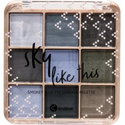Kruidvat Sky Like This Smokey Blue Eye Shadow Palette Outlet