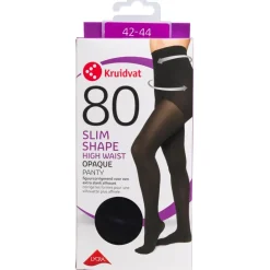 Kruidvat Slim Shape High Waist Opaque 80 Den Panty New