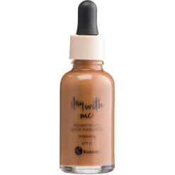 Kruidvat Stay With Me 060 C Deep Amber Radiant Matte Serum Foundation Clearance